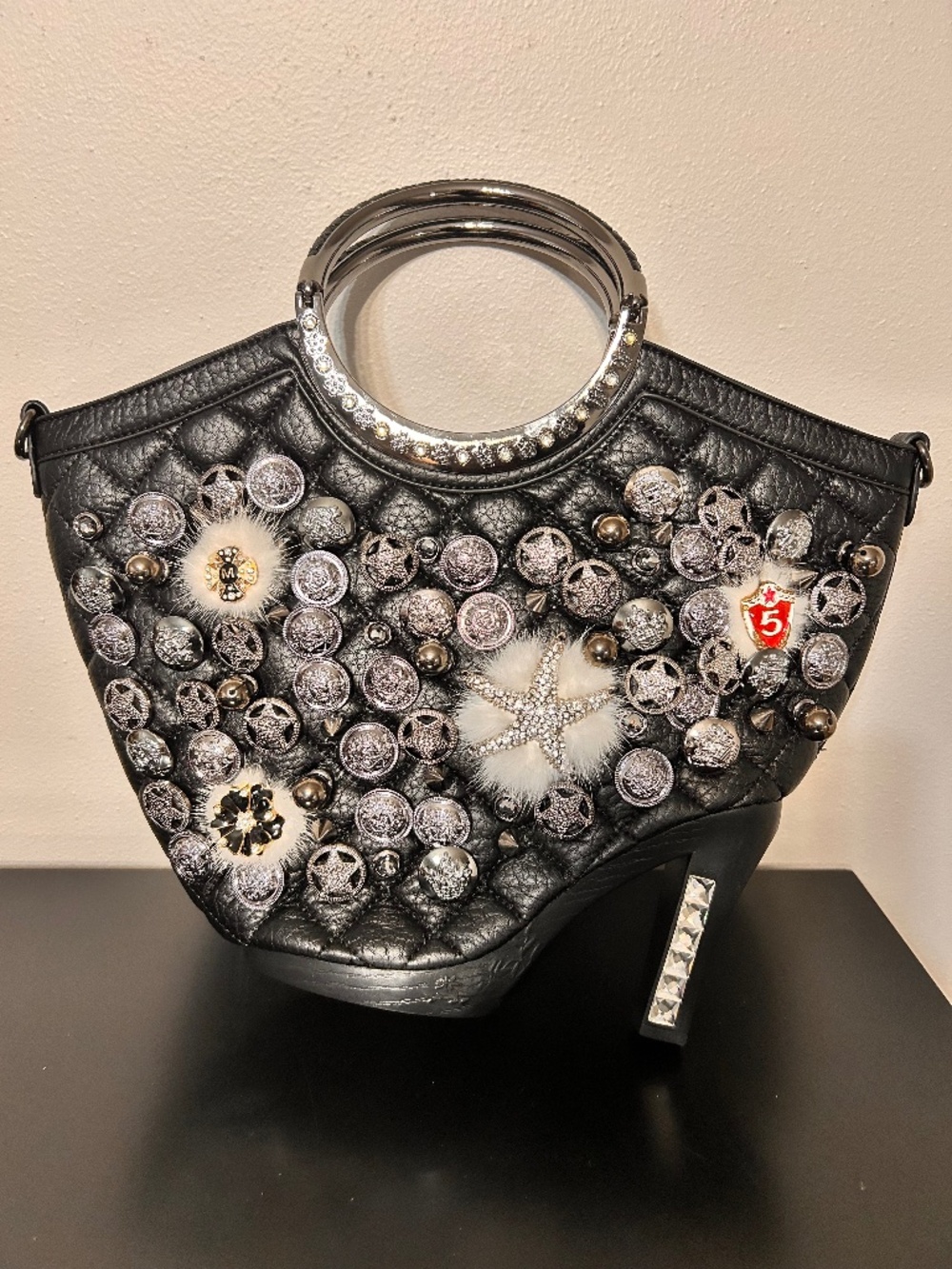 Classy heel purse